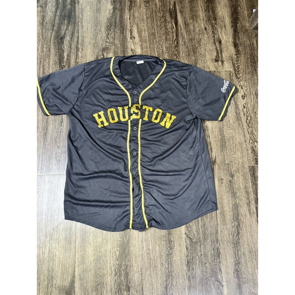 Houston Astros Jersey Mens XL Extra Large Blue 713